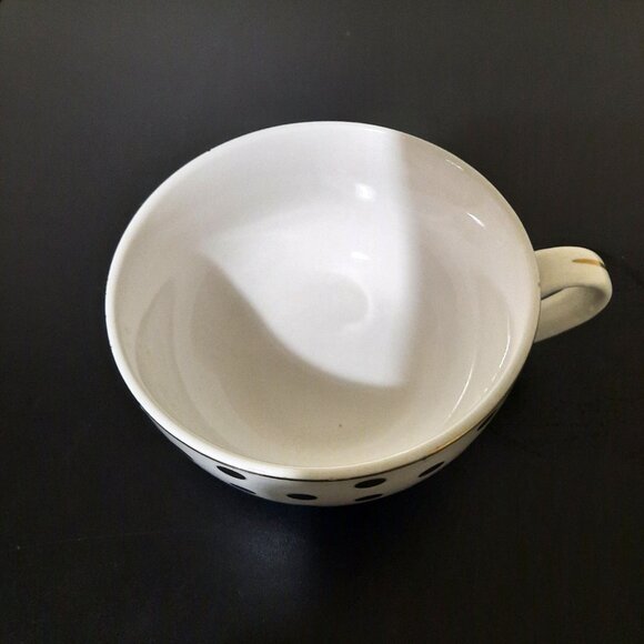 Grace's Tea Ware 16oz. Polka Dots Teapot Set For 1 - Picture 6 of 9